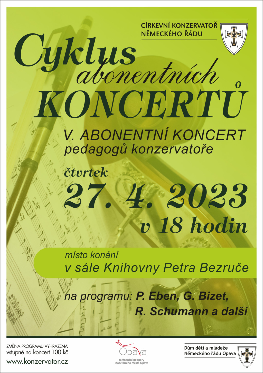 V. Abonentní koncert pedagogů