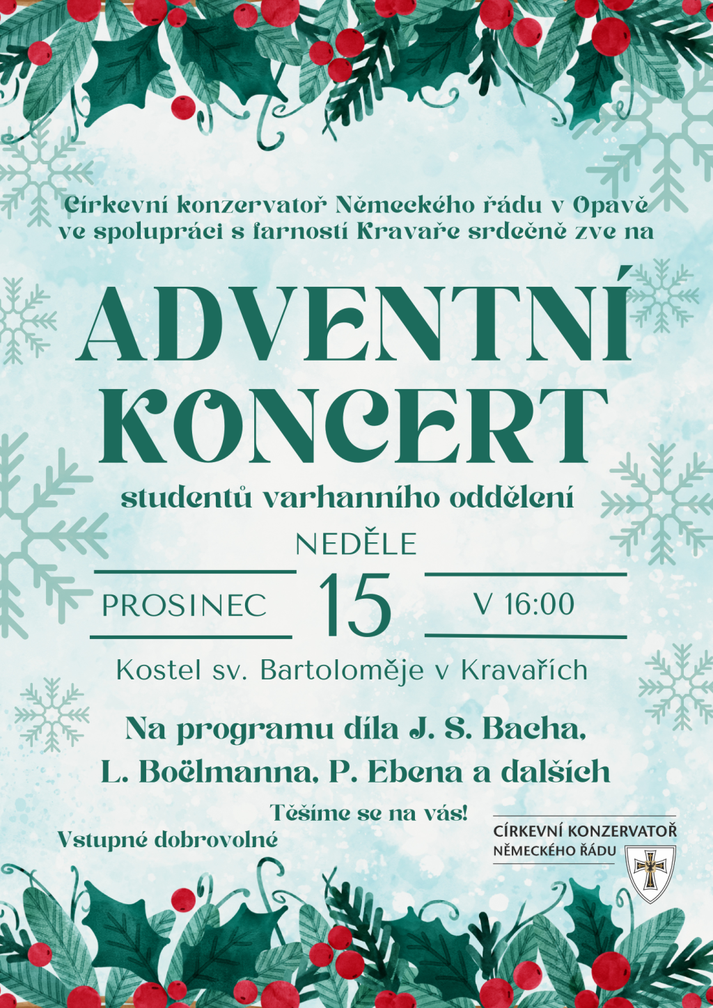 adventní koncert Kravaře