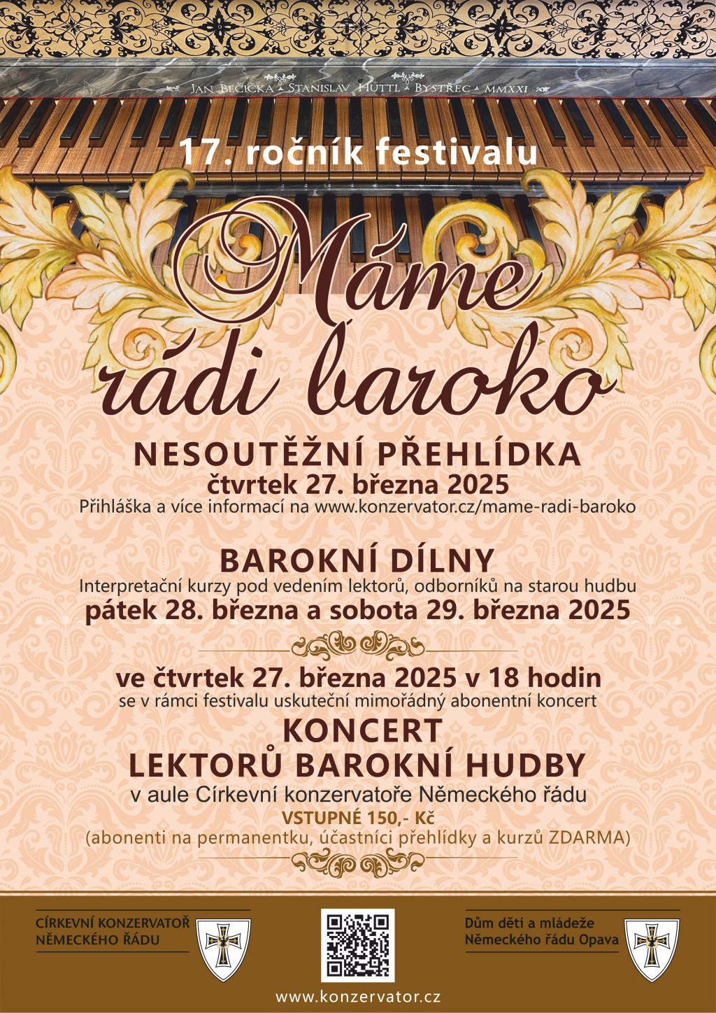 Máme rádi baroko - plakát 2025